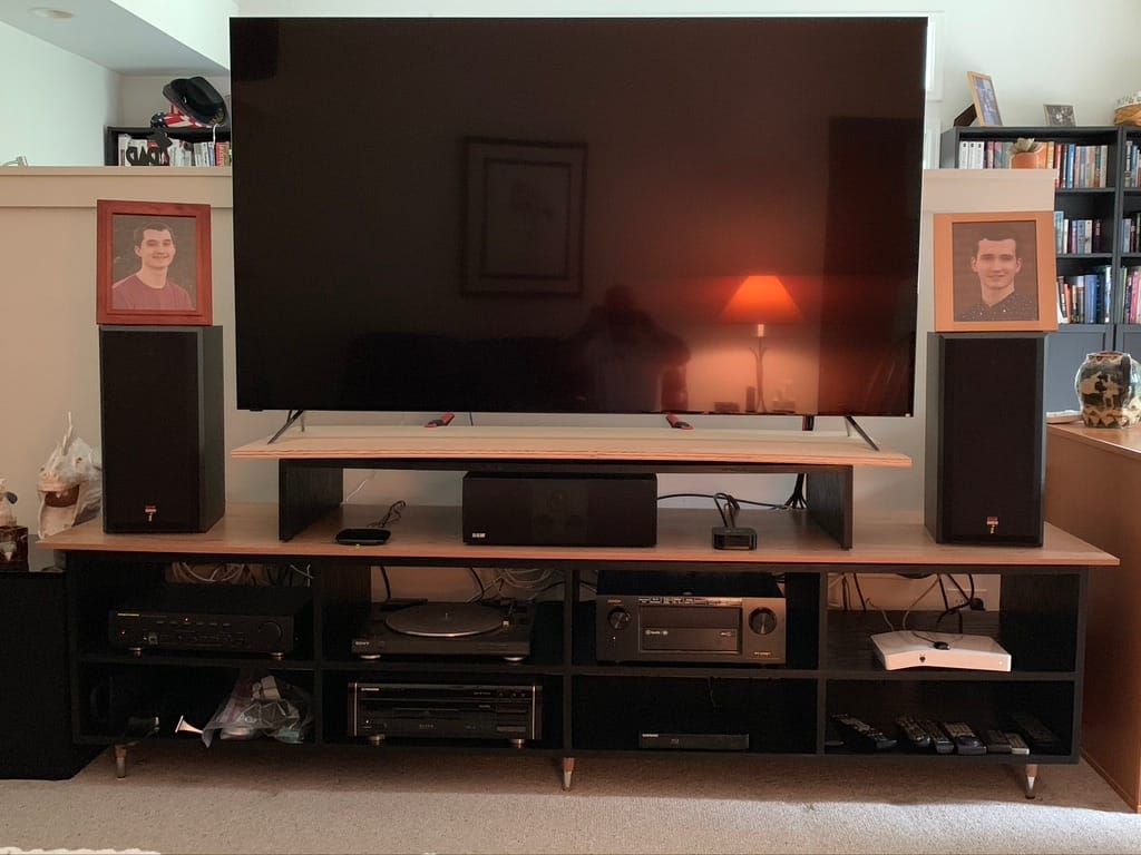Blast from 2019 - Making a new Entertainment Center
