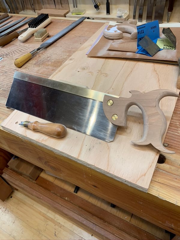 Blast from 2020 - Making a Saw