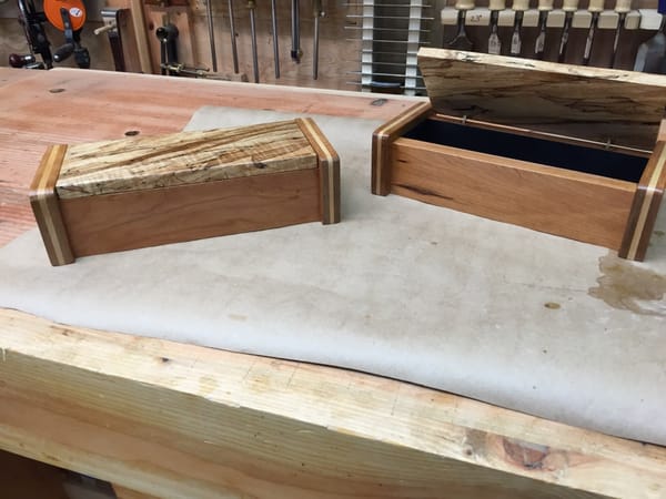 Blast from 2016 - Keepsake boxes