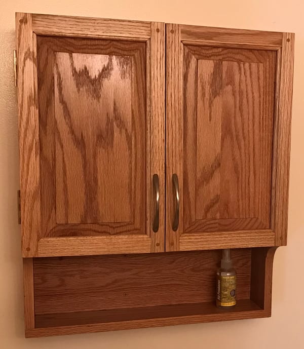 Blast from 2018 - Cabinets for 2 Bathrooms