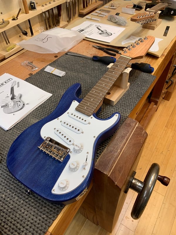 Blast from 2020 - Mini Guitar Kit build