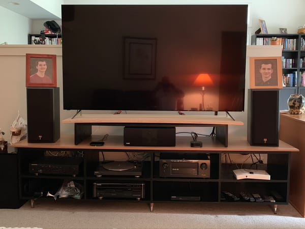 Blast from 2019 - Making a new Entertainment Center
