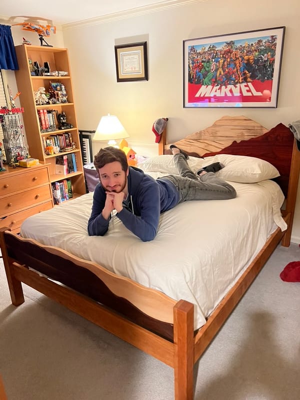 Blast from 2021 - A bed for Xander