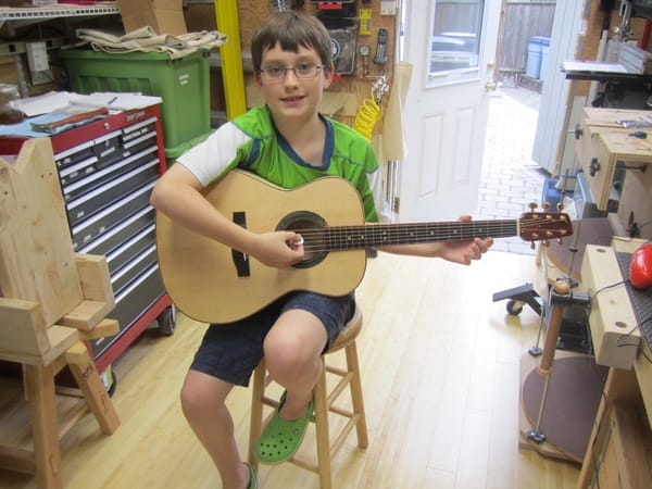 Blast from 2011 - Luthier Attempt